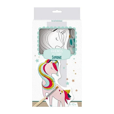 Kit créatif friends to paint - simone la licorne