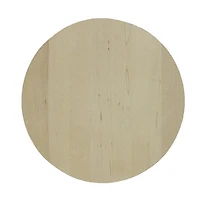 Panneau circulaire en tilleul - 12 po