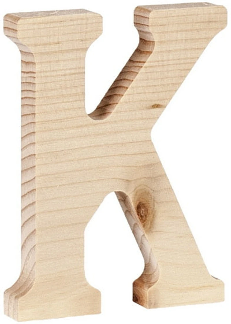 Pine Wood Letters to Decorate