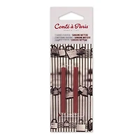 Ens. 2 carrés esquisse sanguine watteau