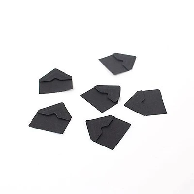 Archival Paper Photo Corners, Black