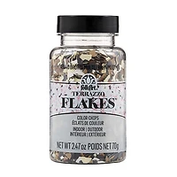 Éclats de couleurs terrazzo brun -70g