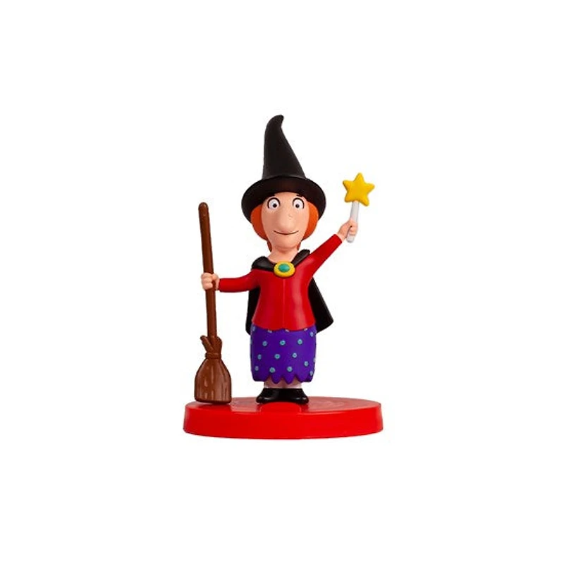 Figurine sonore - la sorcière dans les airs