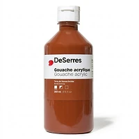 Gouache acrylique terre de sienne brûlée - 250ml