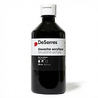 Acrylic Gouache Carbon Black  - 250ml