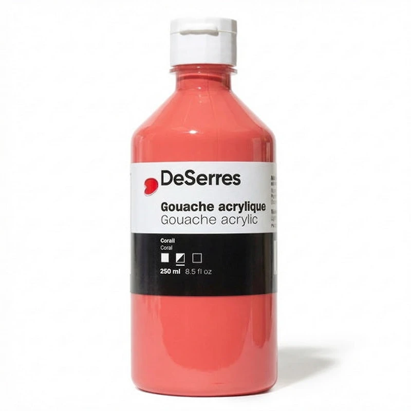 Acrylic Gouache Coral - 250ml
