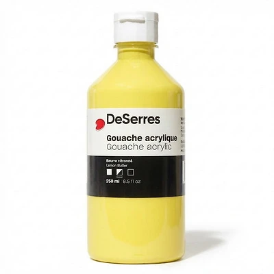 Acrylic Gouache Lemon Butter  - 250ml