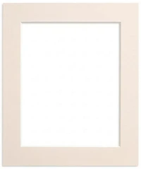 Passe-partout ph neutre ivoire - 11x14/8.5x11po