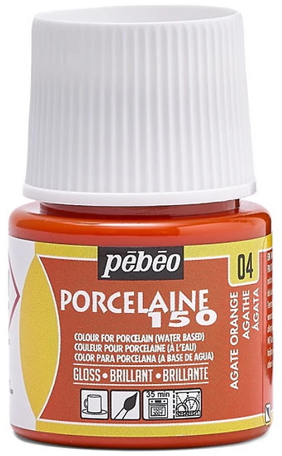 Porcelain paint - porcelaine 150 - 45ml - agate orange