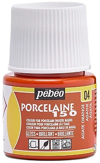 Porcelain paint - porcelaine 150 - 45ml - agate orange