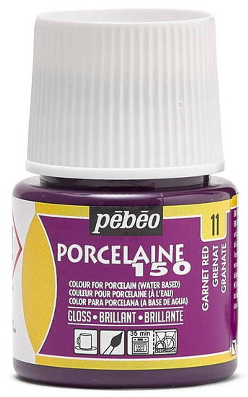 Porcelain paint - porcelaine 150 - 45ml - garnet red