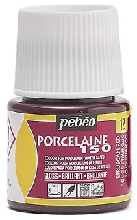 Porcelain paint - porcelaine 150 - 45ml - etruscan red