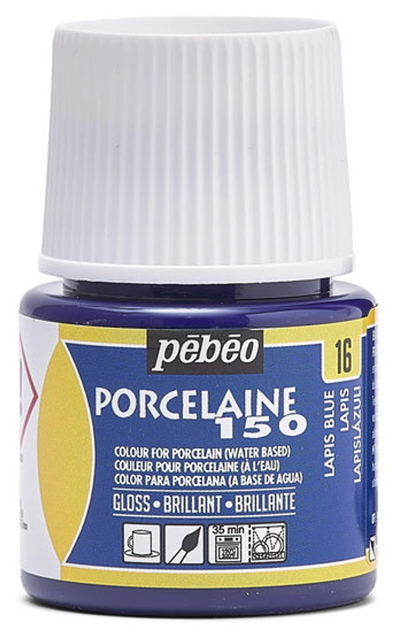 Porcelain paint - porcelaine 150 - 45ml - lapis blue