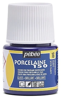 Porcelain paint - porcelaine 150 - 45ml - lapis blue