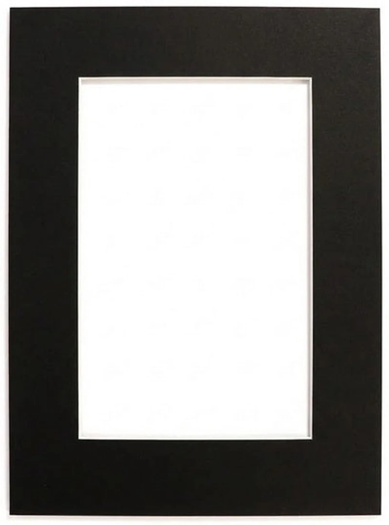 Mat Neutral Ph Black - 5x7/4x6"