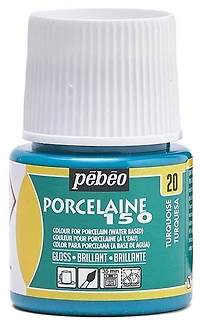 Porcelain paint - porcelaine 150 - 45ml - turquoise