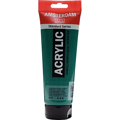 Acrylique amsterdam vert permanent fonc