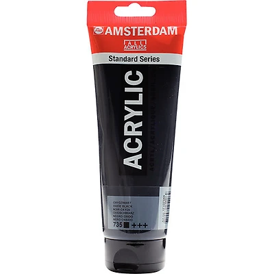 Acrylique amsterdam  noir oxyde - 250ml
