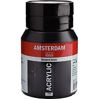 Acrylique amsterdam noir oxyde - 500 ml