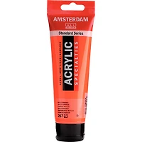 Acrylique amsterdam orange reflex