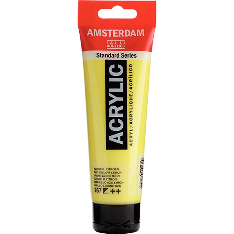 Acrylique amsterdam jaune citron azo - 120ml