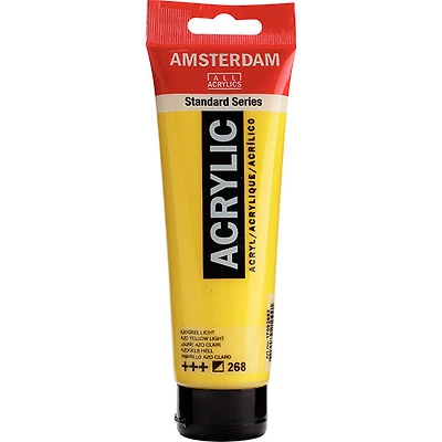 Acrylique amsterdam jaune azo clair
