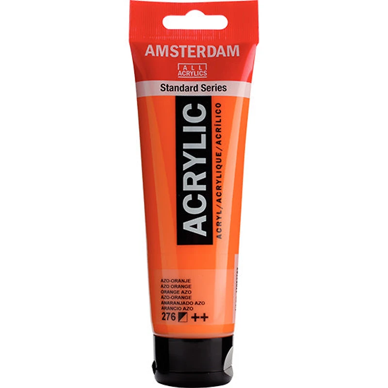 Amsterdam Acrylic Azo Orange - 120ML