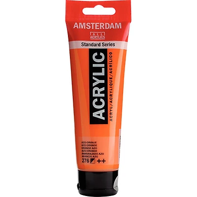 Amsterdam Acrylic Azo Orange - 120ML