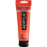 Acrylique amsterdam vermillon