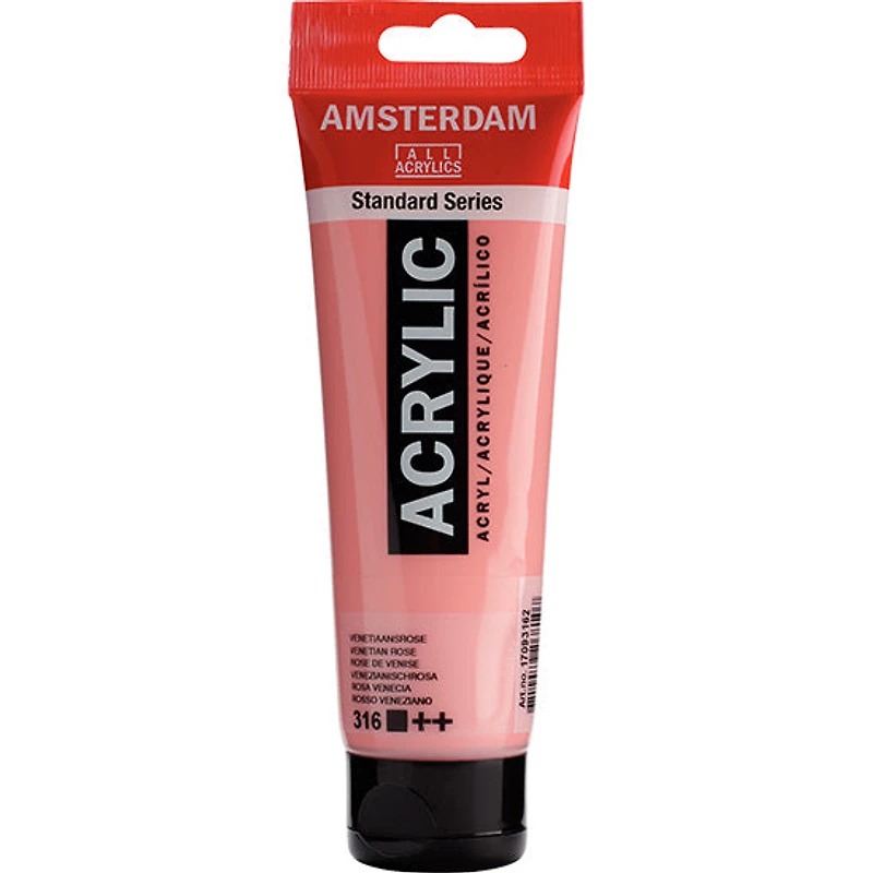 Acrylique amsterdam rose vénitien - 120ml
