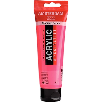 Acrylique amsterdam rose reflex