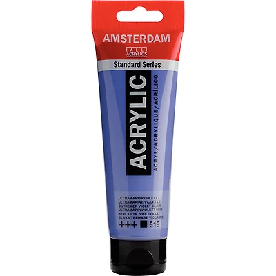 Acrylique amsterdam  outremer violet clair - 120ml