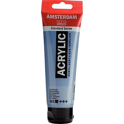 Acrylique amsterdam bleu grisâtre