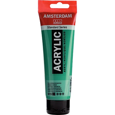 Acrylique amsterdam  vert émeraude - 120ml