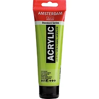 Acrylique amsterdam vert jaunâtre