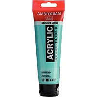 Acrylique amsterdam vert turquoise