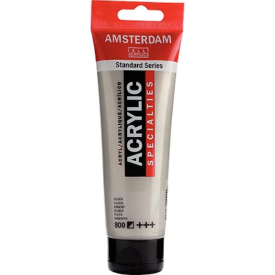 Acrylique amsterdam argent - 120ml
