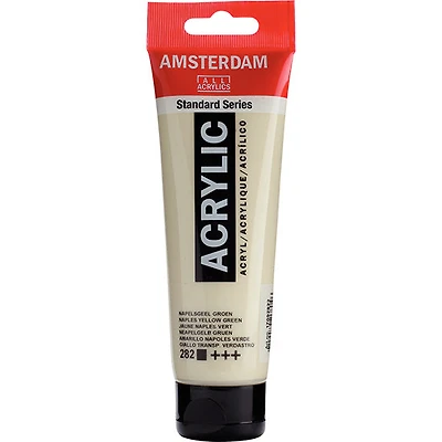 Acrylique amsterdam jaune de naples vert - 120ml