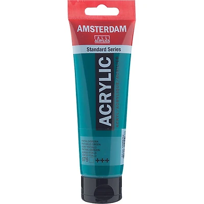 Acrylique amsterdam vert phtalo - 120ml