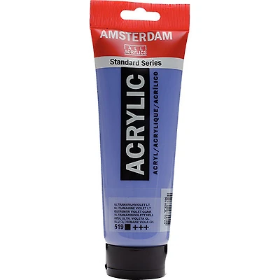 Acrylique amsterdam outremer violet clair - 250ml