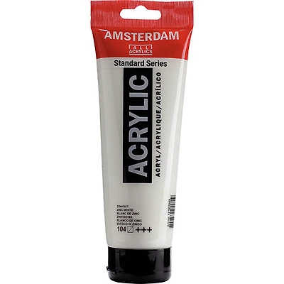 Amsterdam Acrylic  Zinc White - 250ML