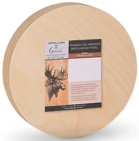 Wood panel gallery round - 32"