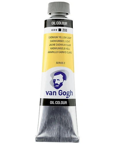 Huile van gogh jaune cadmium clair
