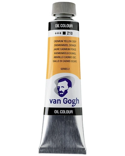 Huile van gogh  jaune cadmium foncé - 40ml série 2