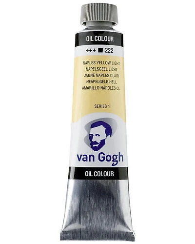 Huile van gogh  jaune de naples pâle - 40ml série 1