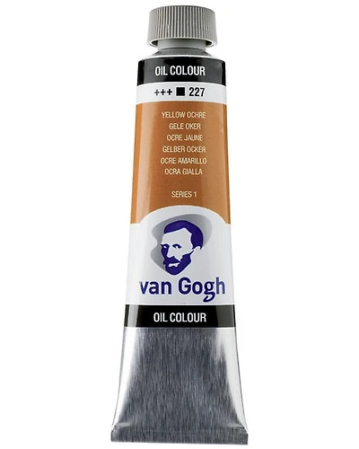 Huile van gogh jaune ocre