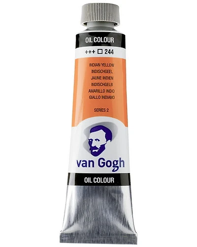 Huile van gogh  jaune indien - 40ml série 2