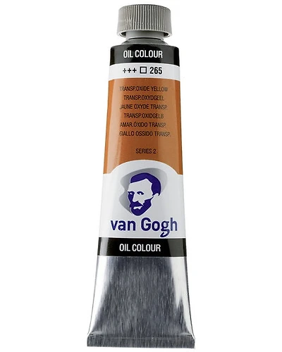 Huile van gogh  jaune oxyde transparent - 40ml série 2