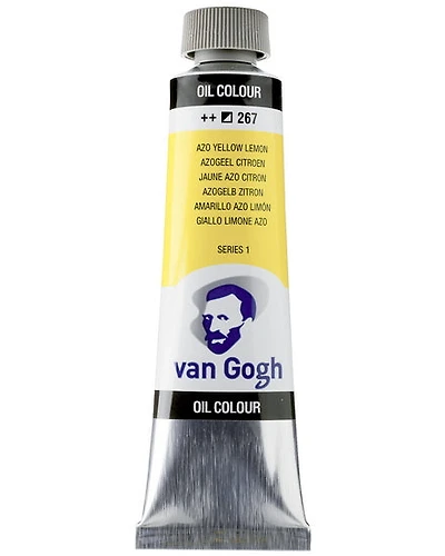 Huile van gogh jaune citron azo
