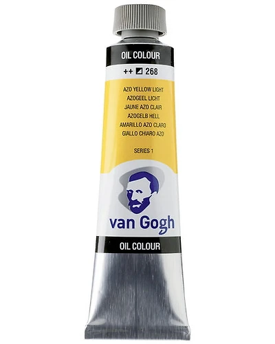 Huile van gogh jaune azo clair